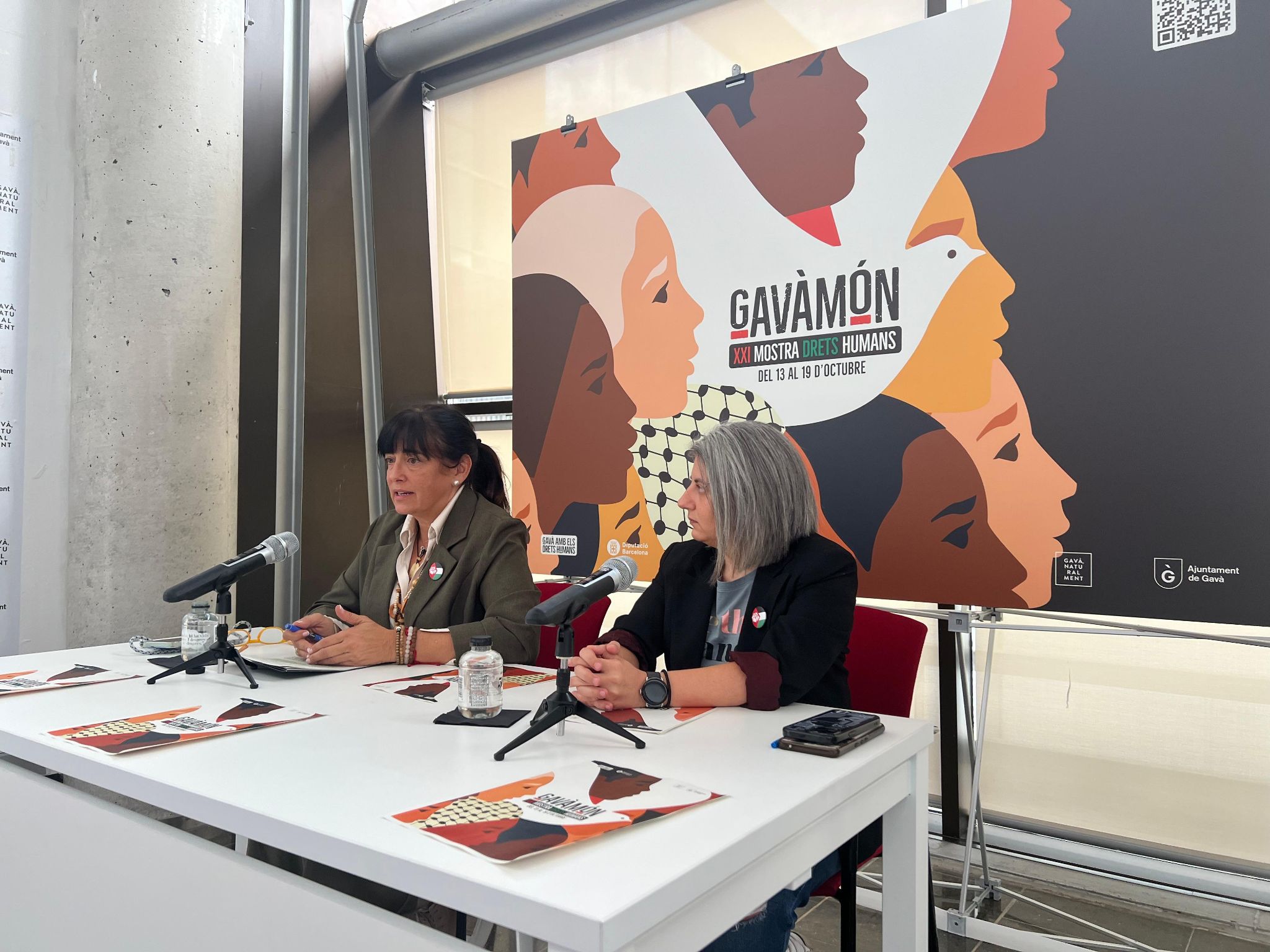 La mostra GavàMòn, un clam contra el genocidi a Gaza